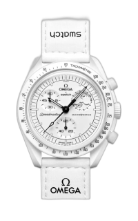 Omega Swatch MISSION TO THE MOONPHASE - FULL MOON SO33W700